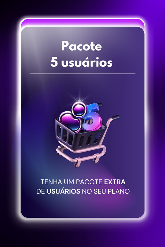 Pacote 5 Usuários